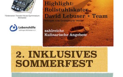 Inklusives Sommerfest am 9. Juli