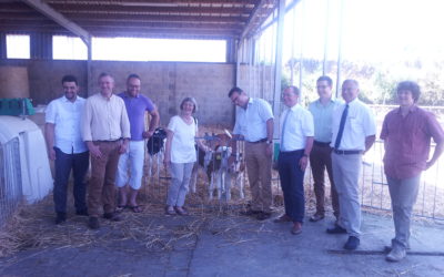 Besuch beim Sonnenhof mit Landwirtschaftsminister Hauk und der Arbeitsgemeinschaft Ökologischer Landbau