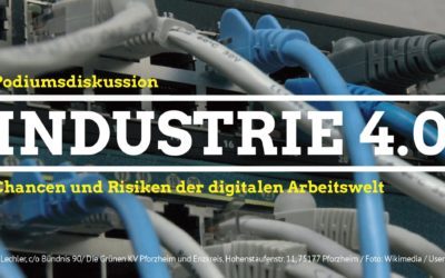 Herzliche Einladung: Veranstaltung „Industrie 4.0 – Chance und Risiken der digitalen Arbeitswelt“