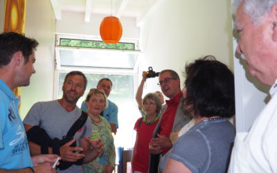 Bei der „Gläsernen Produktion“