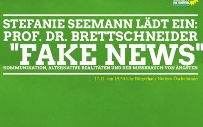Zeitfragen: Herzliche Einladung zu „FakeNews“