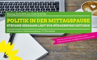 Herzliche Einladung zur Bürgersprechstunde