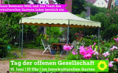 Herzliche Einladung: Tag der offenen Gesellschaft am 15. Juni