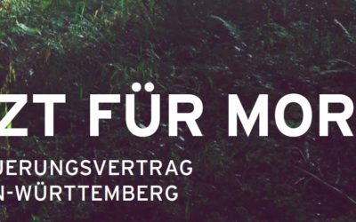 Ein Erneuerungsvertrag für Baden-Württemberg