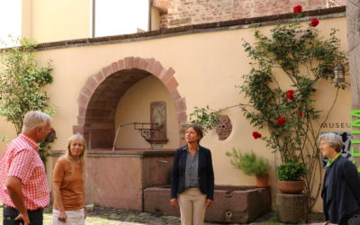 Seemann besucht Kulturort im Enzkreis