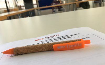 Arbeitsgespräch bei Pro Familia Pforzheim