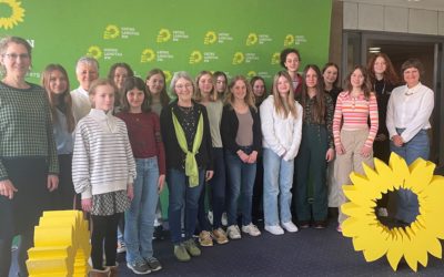 Girls Day bei der Grünen Fraktion eröffnet Perspektive für Weg in die Politik 