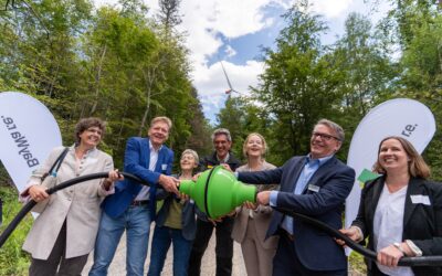 Inbetriebnahme Windpark Langenbrander Höhe