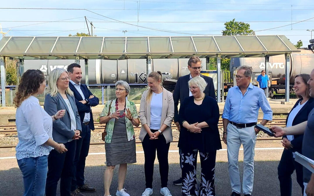 Es geht voran am Bahnhof Remchingen