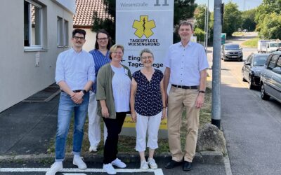 Politik trifft Pflege: Stefanie Seemann MdL besucht Pflegezentrum Wiesengrund